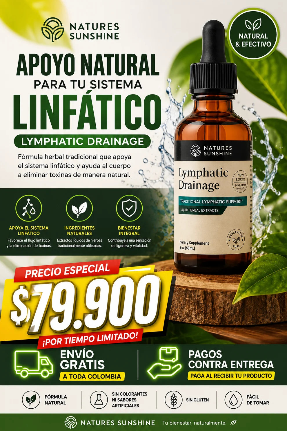 Drenaje linfático 🌿 Apoya tu bienestar desde adentro y siéntete más ligero cada día.