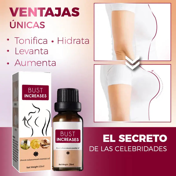 BUSTUP! - Aceite Herbal Elevador de bustos
