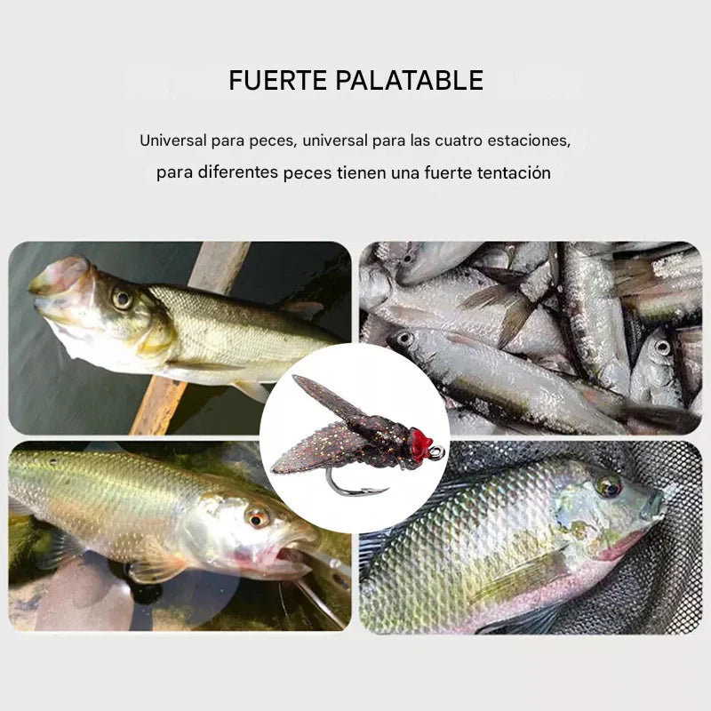 Cebo Para Pesca con Mosca (Pack x20)