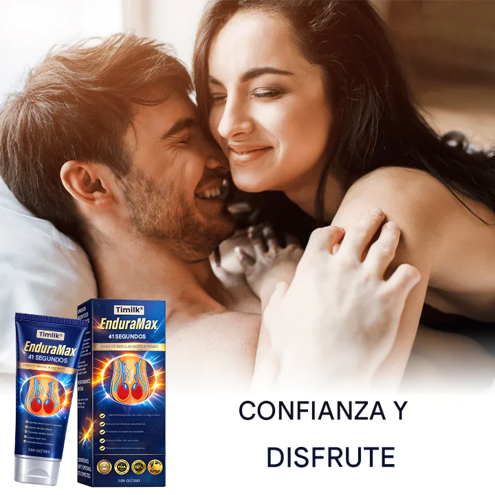 Crema para una erección instantánea EnduraMax de 41 segundos