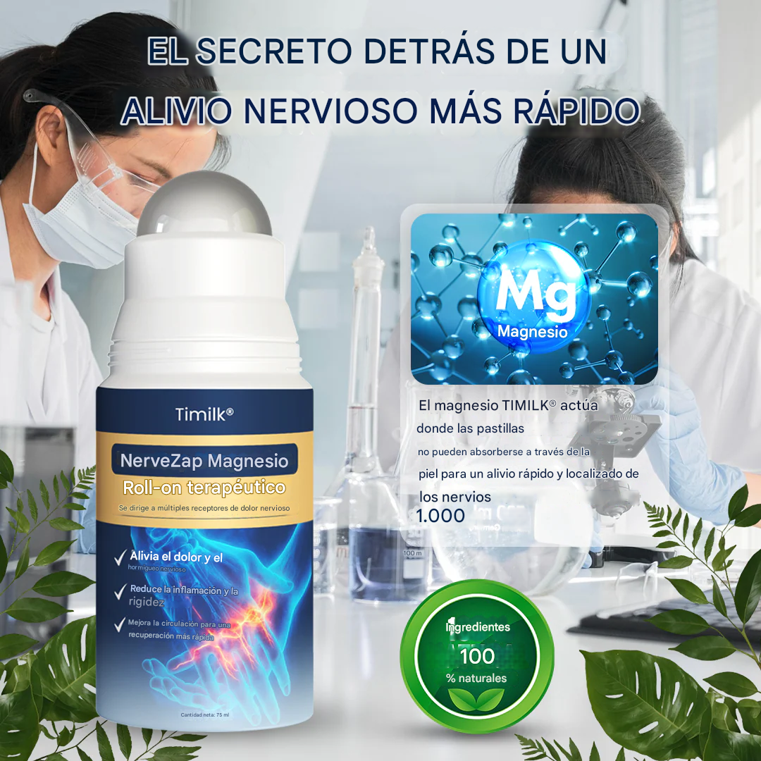 PROMO 2x1 - Roll-on Terapéutico De Magnesio
