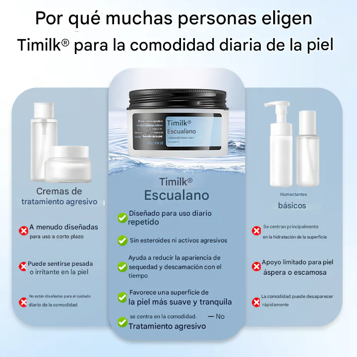 Crema reparadora y calmante con escualano