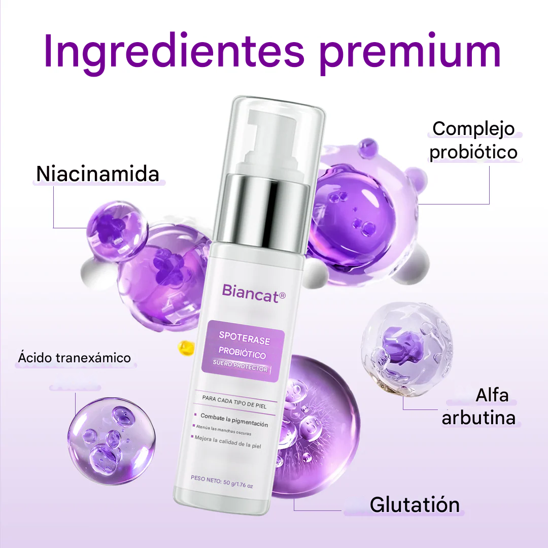 Suero protector probiótico Biancat® SpotErase