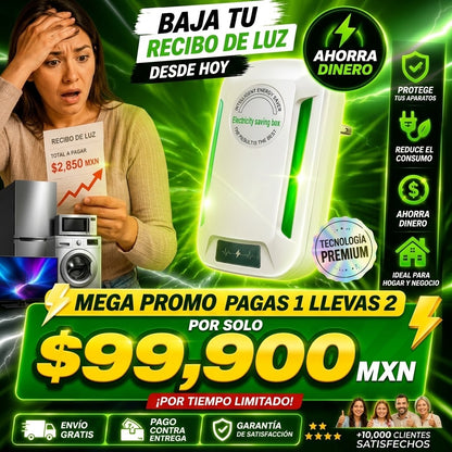 Paga 1 Lleva 2 ahorrador de energía power 2026