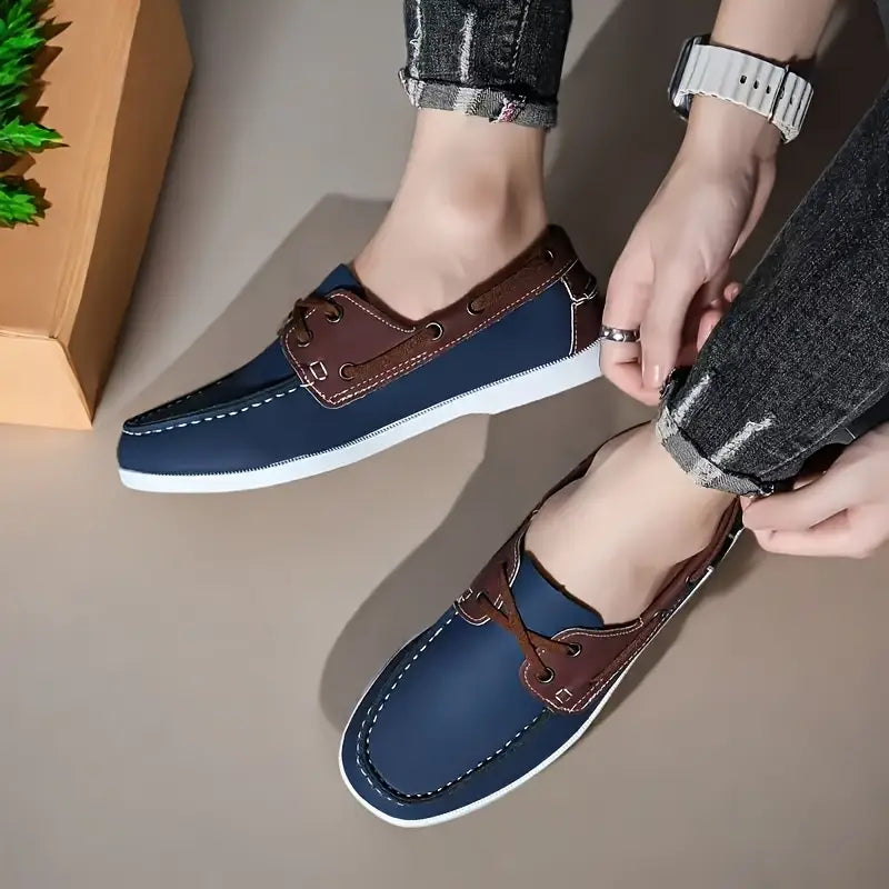 WalkZen™ - Zapato Ortopédico Mocasín De Cuero Elegante Clásico