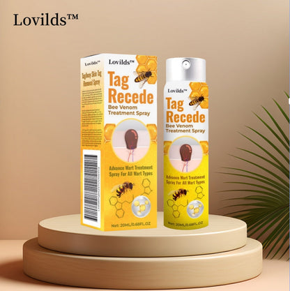 PROMO 2X1 🔥🐝 Tratamiento en aerosol con veneno de abeja para Lunares y Verrugas TagRecede de LOVILDS