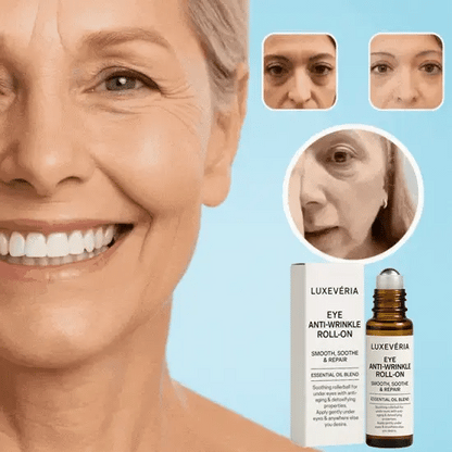Rollmk - Serum Rodillo De Ojos Para reducir la hinchazón Y Las Bolsas debajo de los ojos en 60 segundos — ¡Luce 10 años más joven al instante!