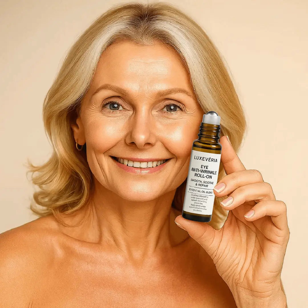 Rollmk - Serum Rodillo De Ojos Para reducir la hinchazón Y Las Bolsas debajo de los ojos en 60 segundos — ¡Luce 10 años más joven al instante!