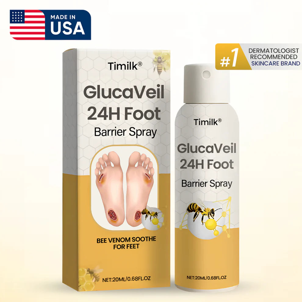 GlucaVeil Spray protector para pies 24 horas