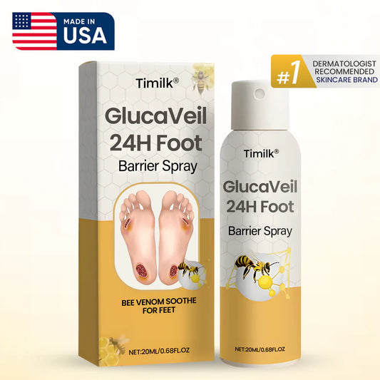 GlucaVeil Spray protector para pies 24 horas