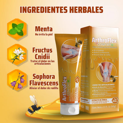 🔥PROMO 2x1 - FlexiNaturals® - Crema Para El Dolor Articular🔥
