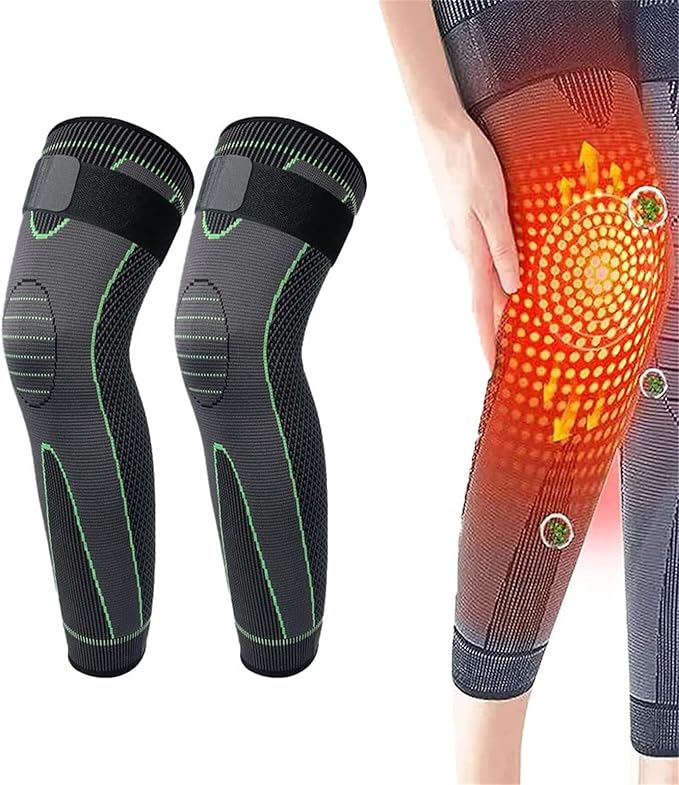 Rodillera Autocalentable De Acupresión De Turmalina