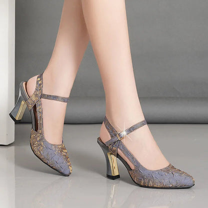 ✨ Zapatilla Tacón Majesty Luxe ® ✨