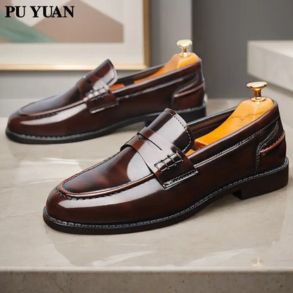 🌟 Zapatos Ortopedicos De Cuero Informales para Hombre 🌟