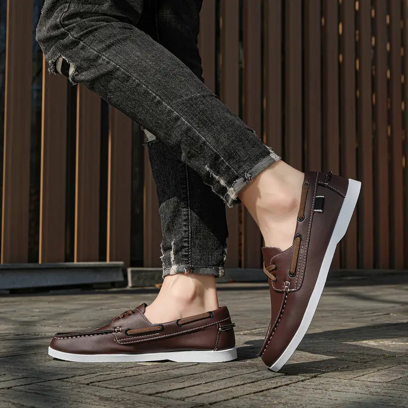 WalkZen™ - Zapato Ortopédico Mocasín De Cuero Elegante Clásico