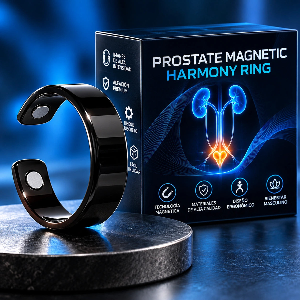 Anillo Magnético De Terapia De La Próstata
