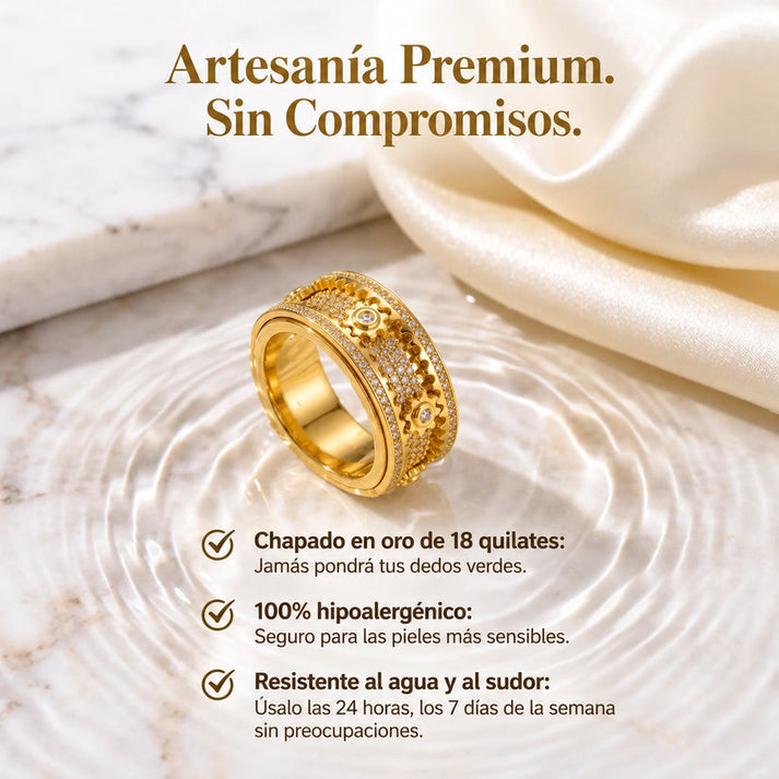 Calmora™ - Anillo Giratorio Estimulante Antiestrés