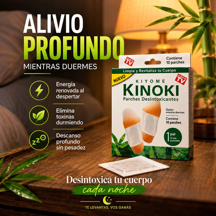 ( Pack X30 ) Parches Desintoxicantes Kinoki - Libera Toxinas No Deseadas Y Aumenta Tu Nivel De Energía.