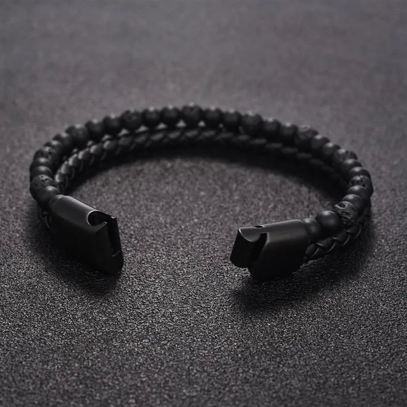 LymphMag - Pulsera Linfática Magnéticas De Piedras Volcánicas