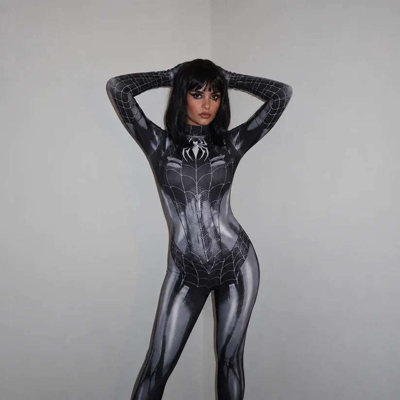 Disfraz Enterizo Mujer Araña para Halloween