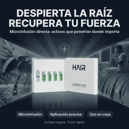 Kit De Regeneración Capilar Por Microinfusión - HairFuse