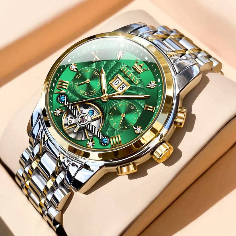 Reloj Mecánico De Lujo Para Hombre LUMINESCENCE®