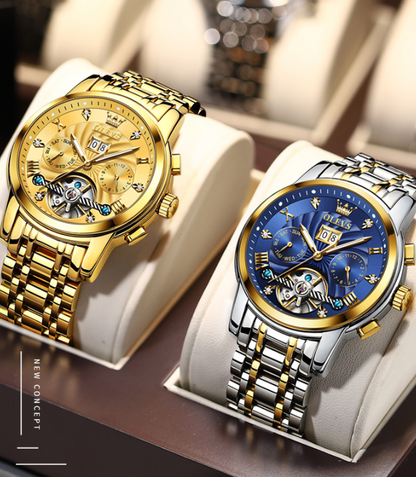 Reloj Mecánico De Lujo Para Hombre LUMINESCENCE®