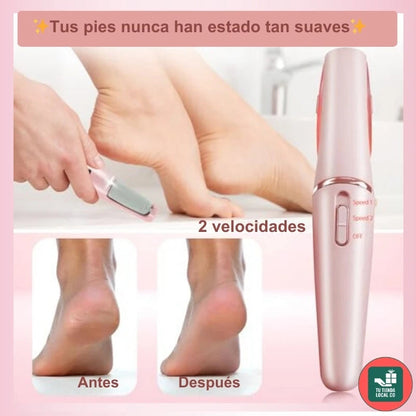 SilkyStep™ – Removedor Eléctrico de Callos Profesional