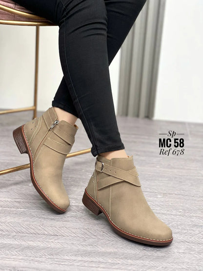 UrbanSoul® - Botas De Cuero Ortopédicas