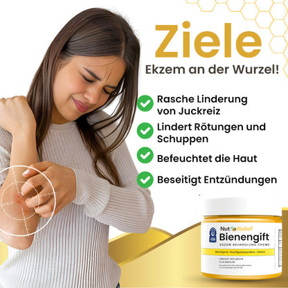Crema NutRelief Para El Tratamiento De La Hinchazón De La Piel Con Veneno De Abeja