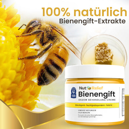 Crema NutRelief Para El Tratamiento De La Hinchazón De La Piel Con Veneno De Abeja