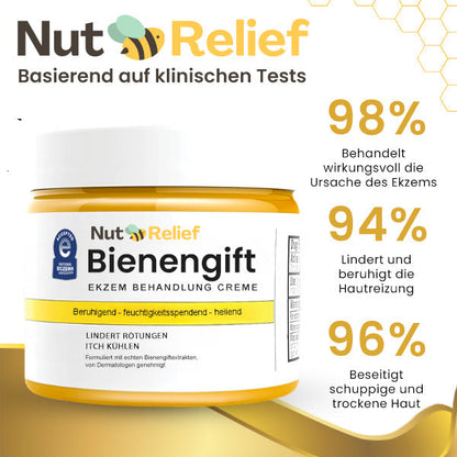 Crema NutRelief Para El Tratamiento De La Hinchazón De La Piel Con Veneno De Abeja