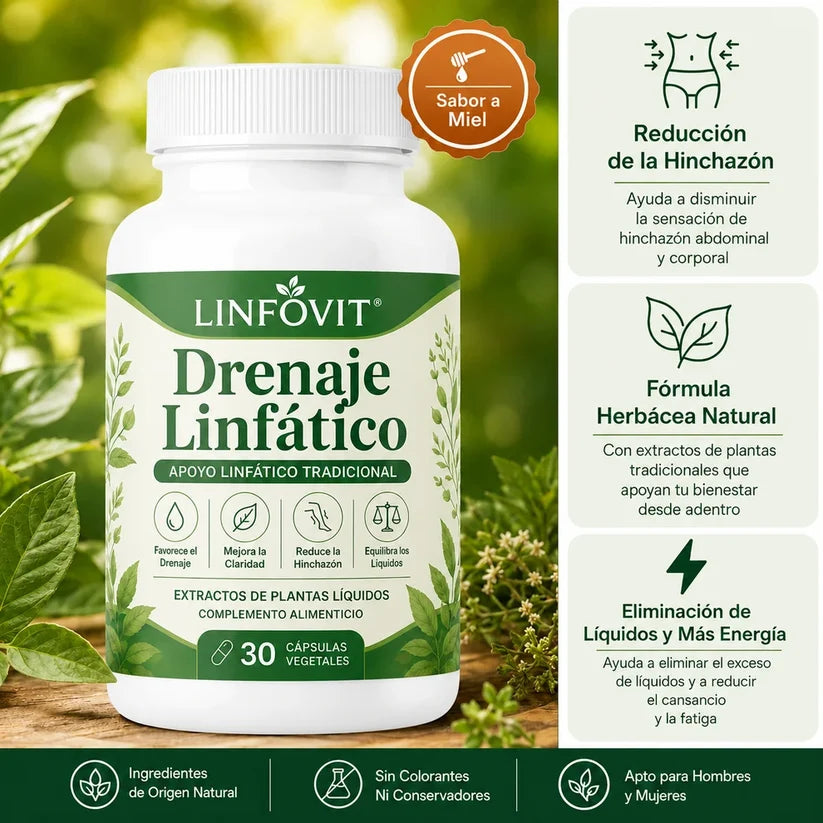 Linfovit™ | Desinflama Tu Abdomen Sin Renunciar a Tus Fines De Semana 🍻