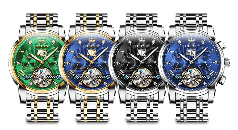 Reloj Mecánico De Lujo Para Hombre LUMINESCENCE®