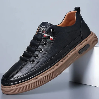 FADED® Tenis Casual de Cuero Genuino