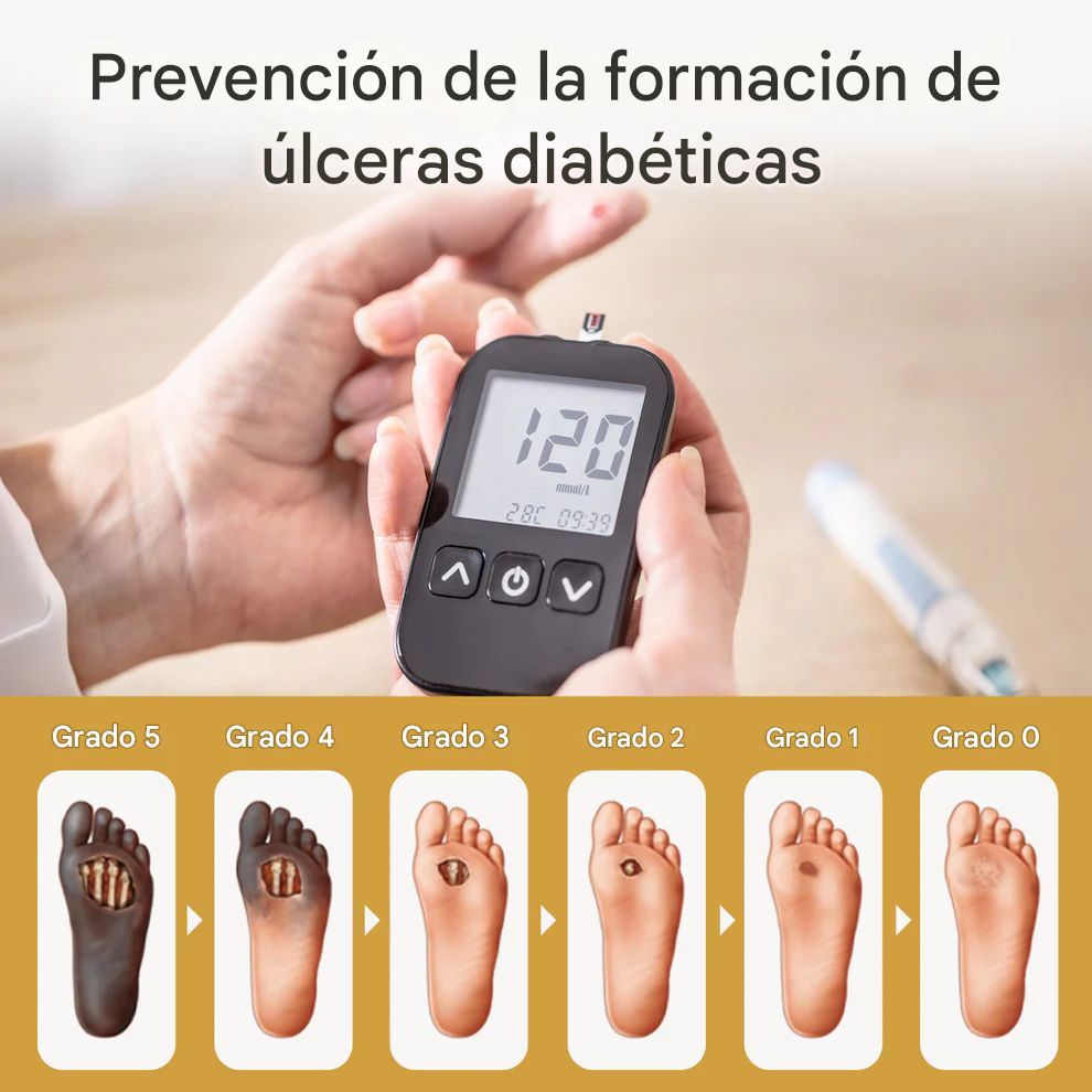 GlucaVeil Spray protector para pies 24 horas