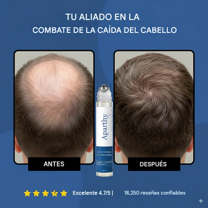 Sérum en roll-on para el crecimiento del cabello de Aparthy