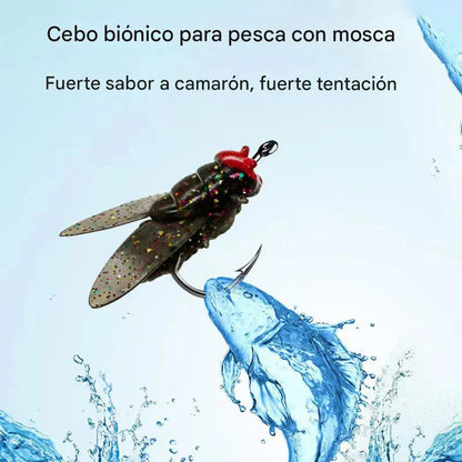 Cebo Para Pesca con Mosca (Pack x20)