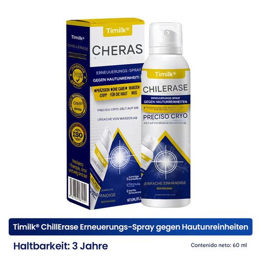 Spray renovador Timilk® ChillErase para imperfecciones