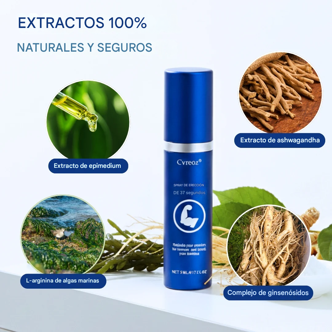 Spray para la erección de 37 segundos