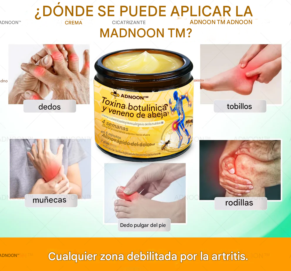 PROMO 2x1 - Crema Para La Curación De Huesos Y El Alivio Del Dolor Con Bótox
