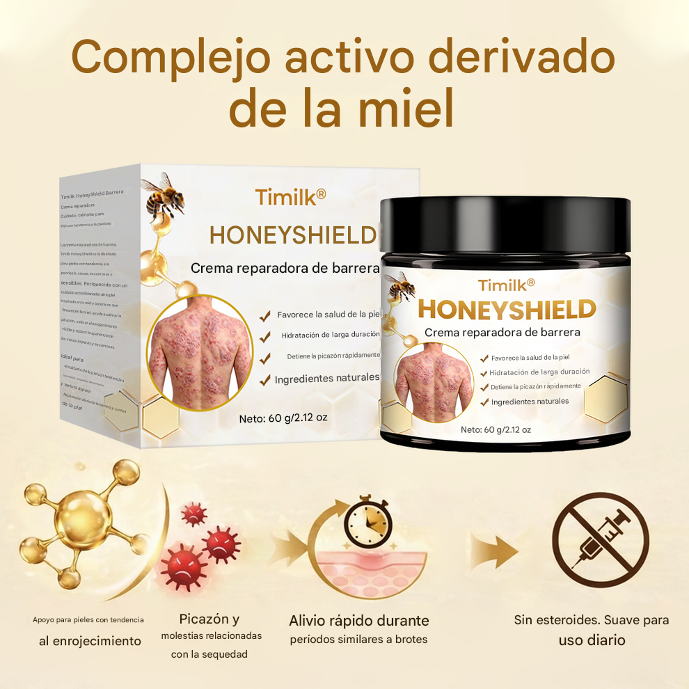 Crema reparadora de barrera HoneyShield