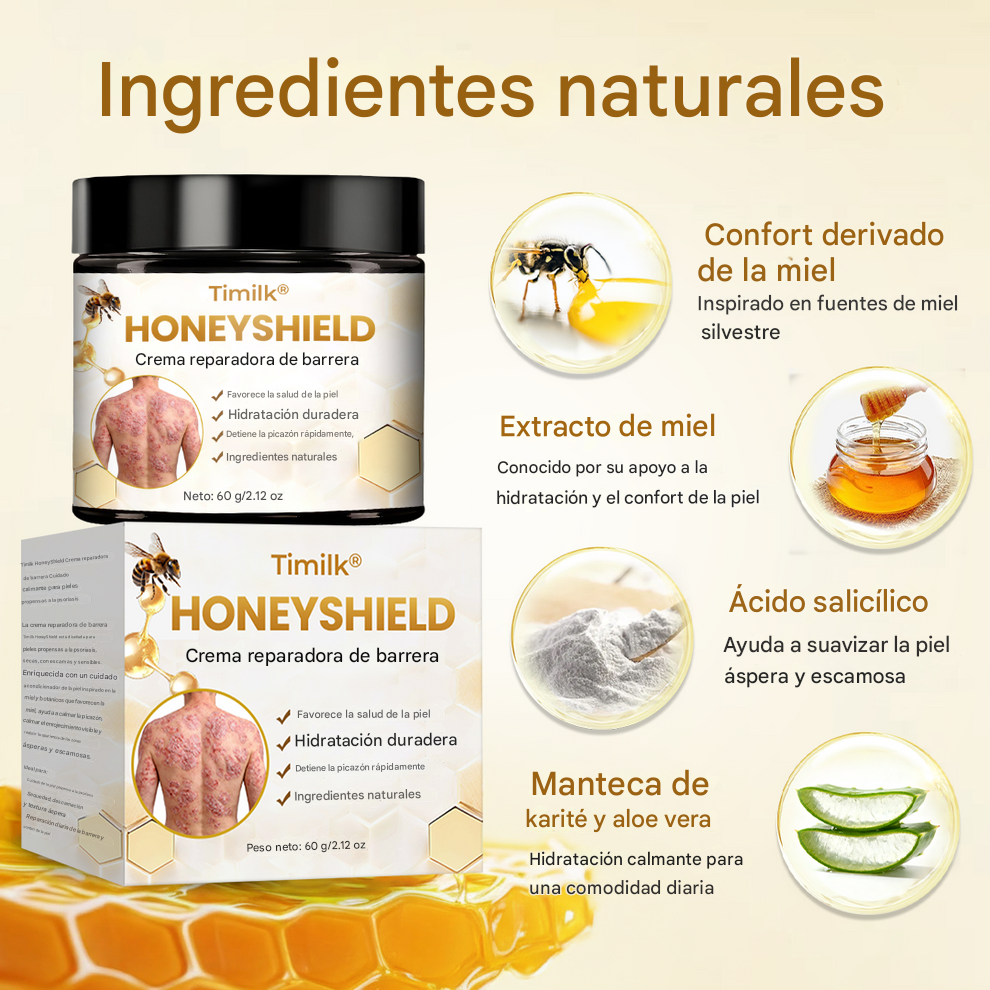 Crema reparadora de barrera HoneyShield