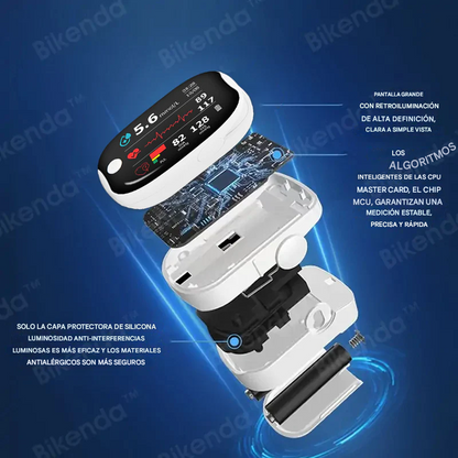 Medidor de glucosa en sangre láser inteligente, multifuncional y no invasivo de última generación Bikenda™