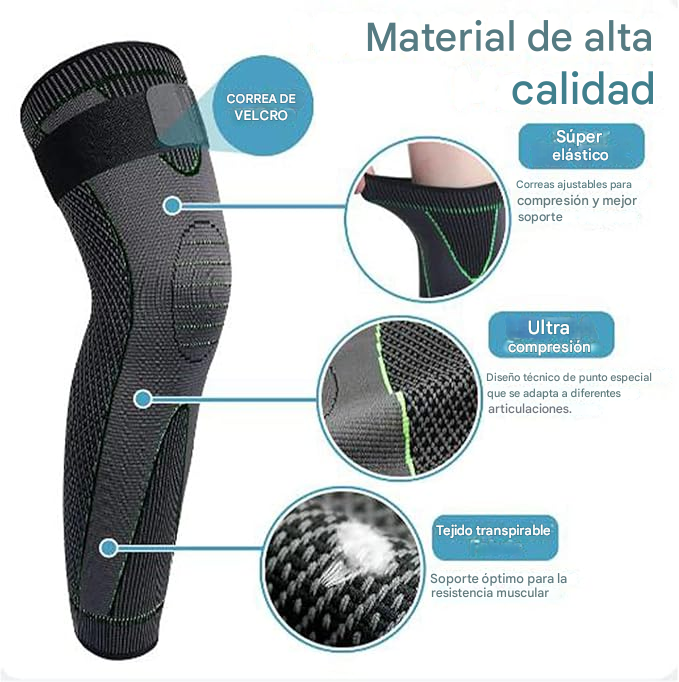 Rodillera Autocalentable De Acupresión De Turmalina