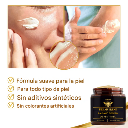 Dermserene - Bálsamo de miel y sebo de res