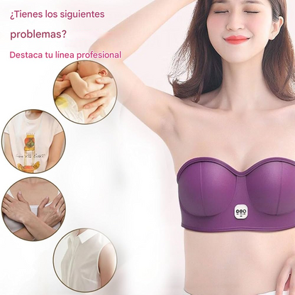 Sujetador masajeador de senos Fivfivgo™ ElectraLift EMS