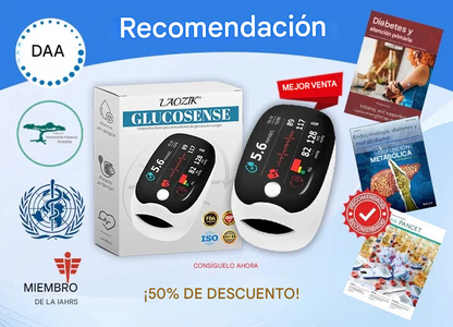 Medidor de glucosa en sangre láser inteligente, multifuncional y no invasivo de última generación Bikenda™