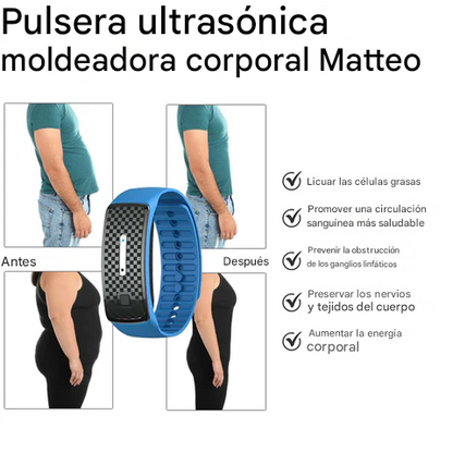 Pulsera ultrasónica para moldear el cuerpo Oveallgo™ Matteo Pro