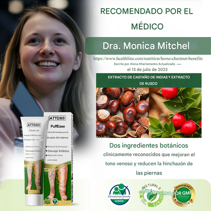 Promo 2x1 Crema de masaje para la terapia de edemas